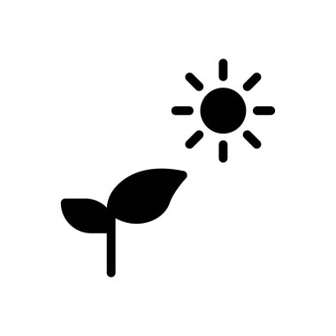 park vektörü simgesi düz simgesi