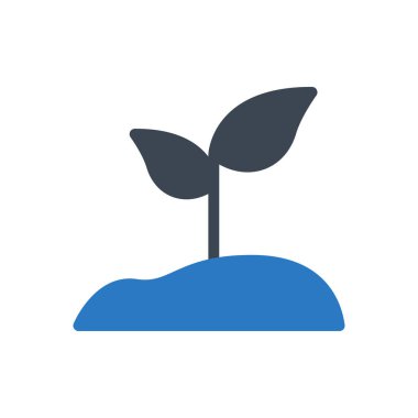 Yaprak vektörü renk simgesi