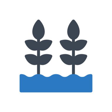 tarımsal vektör renk simgesi