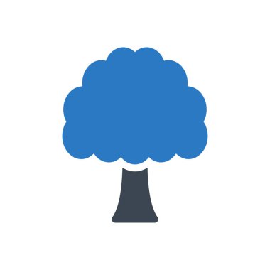 Doğa vektörü renk simgesi