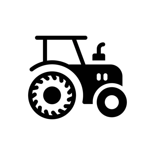 Boerderij Vector Hiëroglief Plat Pictogram — Stockvector