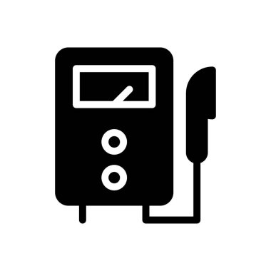 su vektörü kabartması düz simge