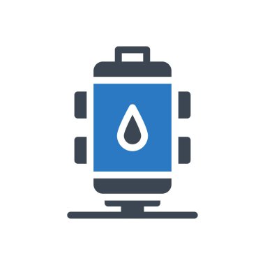 su vektörü renk simgesi