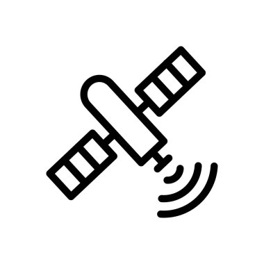 tabak vektörü ince çizgi simgesi