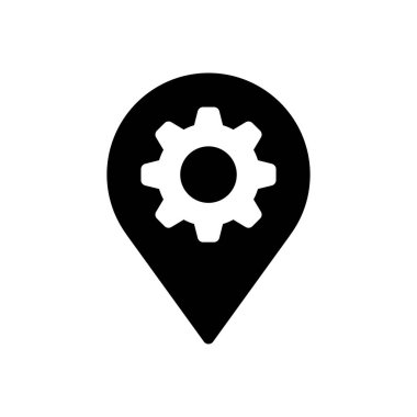 vektör glifini düz simge olarak ayarla