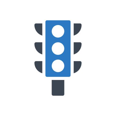 Sinyal vektörü renk simgesi