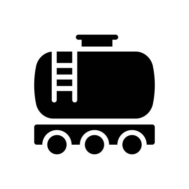 Yağ vektörü simgesi düz simgesi