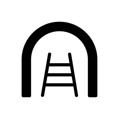 tren vektörü simgesi düz simgesi