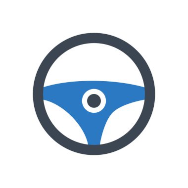 Direksiyon vektörü renk simgesi 