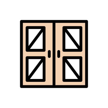 çiftleşme vektörü düz renk simgesi