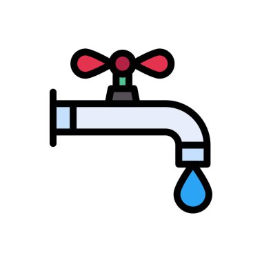 sıfır vektör düz renk simgesi