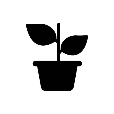 Doğa vektörü düz simge 