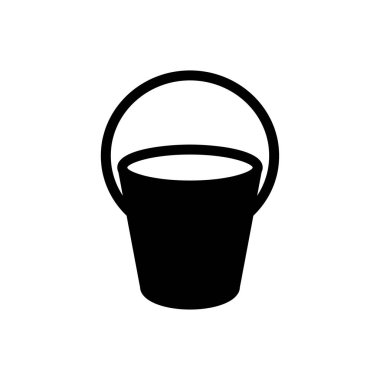 su vektörü kabartması düz simge 