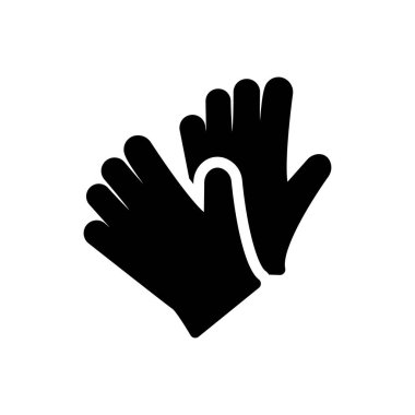 Eldivenler vektör düz simge 