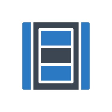 tarla vektörü renk simgesi