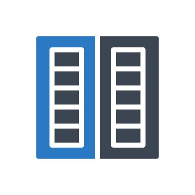 tarla vektörü renk simgesi