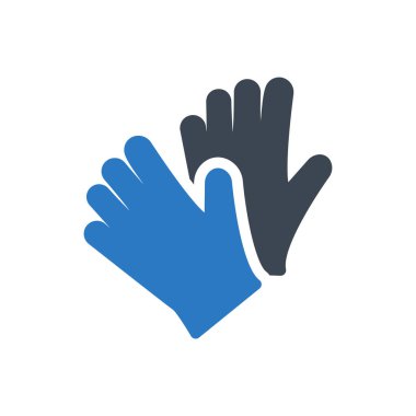 Eldiven vektör renk simgesi