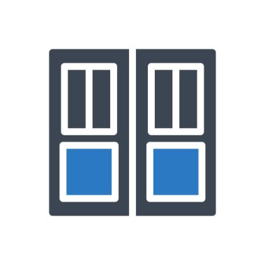 Patenli deklanşör vektör renk simgesi