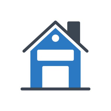 ev vektörü renk simgesi