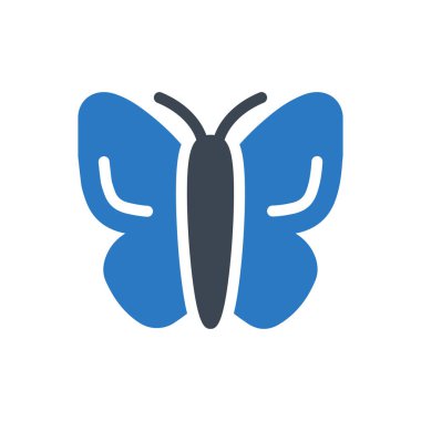 böcek vektörü renk simgesi