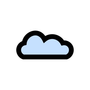 depolama vektörü düz renk simgesi