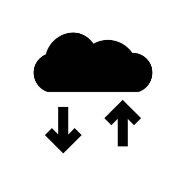 Vektör glyph düz simgesi indir