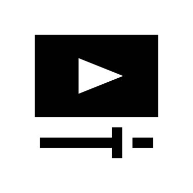 oyuncu vektör düz simgesi