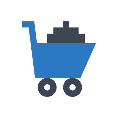 Tramvay vektör renk simgesi