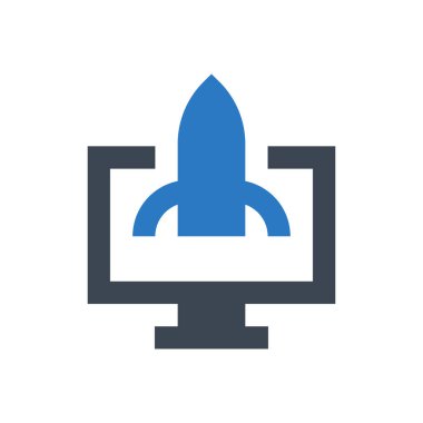 Web vektörü renk simgesi