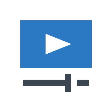 oyuncu vektör renk simgesi