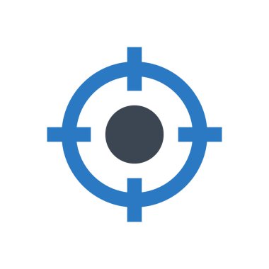 odak vektörü renk simgesi