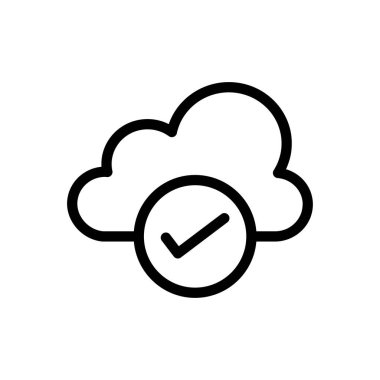 hesaplama vektörü ince çizgi simgesi