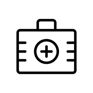 kit vektör ince çizgi simgesi