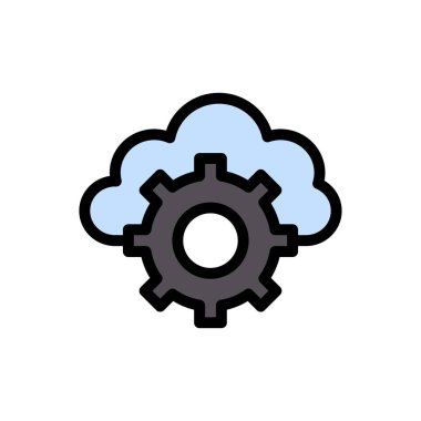 hesaplama vektörü düz renk simgesi