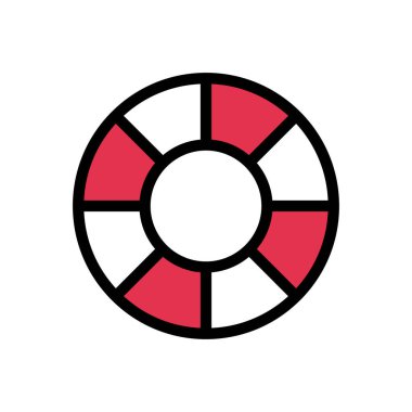 güvenli vektör düz renk simgesi