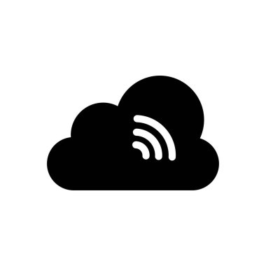 veritabanı vektör düz simgesi