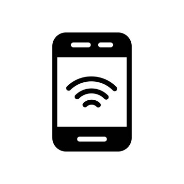 telefon vektörü simgesi düz simgesi