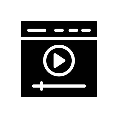 oyuncu vektör düz simgesi