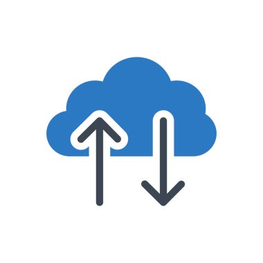 hesap vektörü kabartma renk simgesi