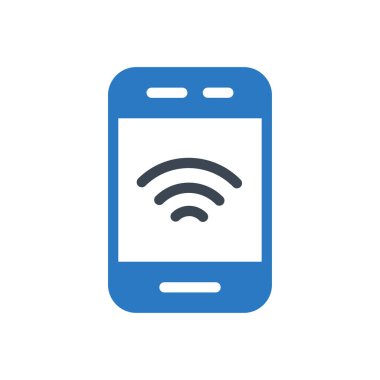 telefon vektörü renk simgesi