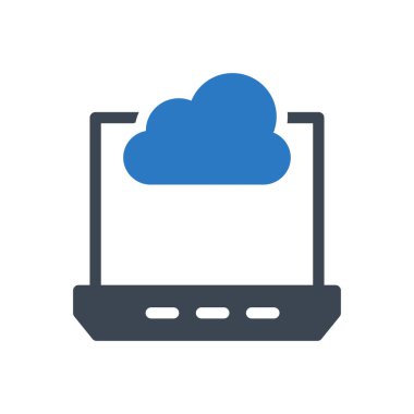 veritabanı vektör renk simgesi