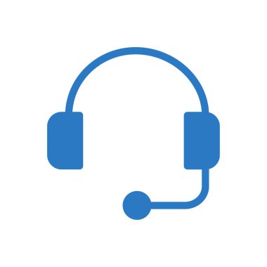 kulaklık vektör renk simgesi