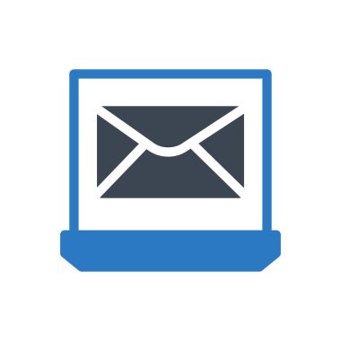 e-posta vektörü renk simgesi