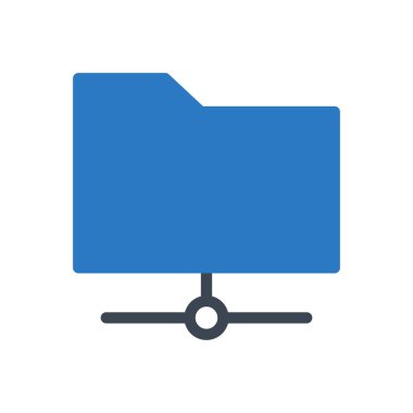 ağ vektörü renk simgesi