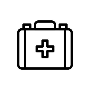 kit vektör ince çizgi simgesi