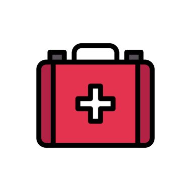 kit vektör düz renk simgesi