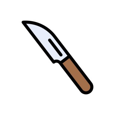 Otel vektörü düz renk simgesi