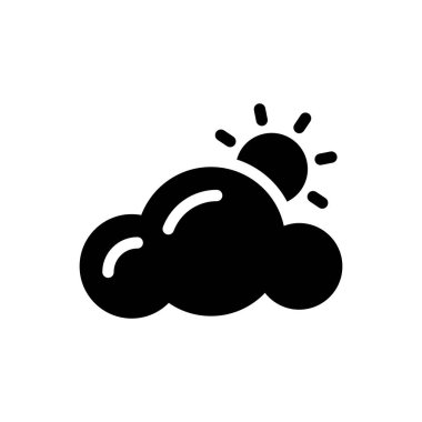 güneş vektör düz simge