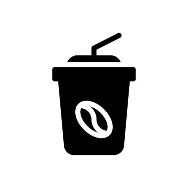 içeçek vektör düz simgesi