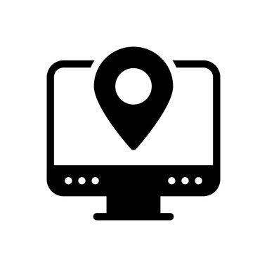 çevrimiçi vektör düz simgesi